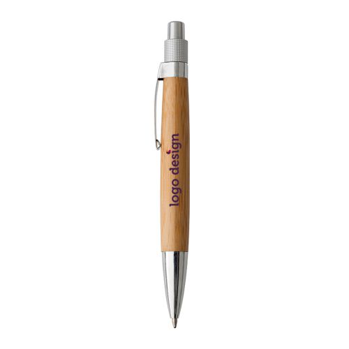 Puffed up bamboo pen - Image 1