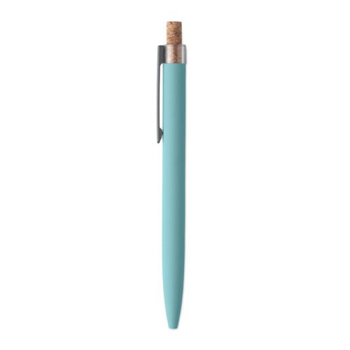 Recycled aluminium pen with cork - Image 2