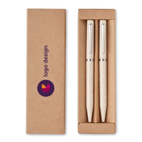 Pen set wheat straw - Image 1