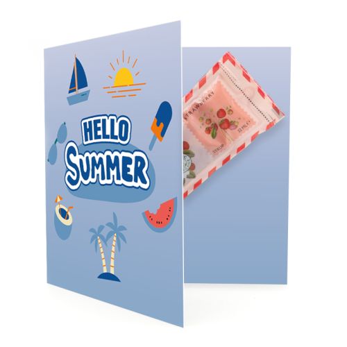 Unique Card with Syrup - Image 1