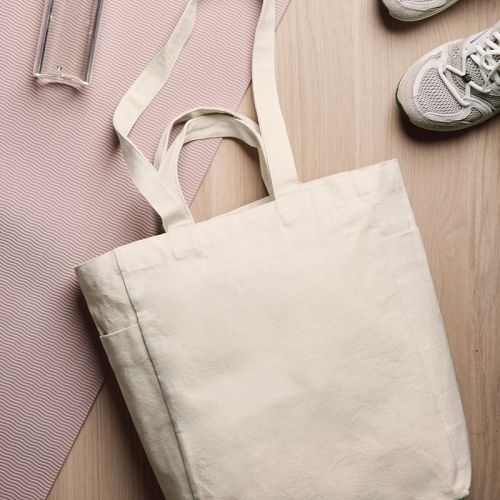 Canvas Bag with Zip Closure - Image 7