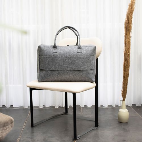 Travel bag RPET felt - Image 6