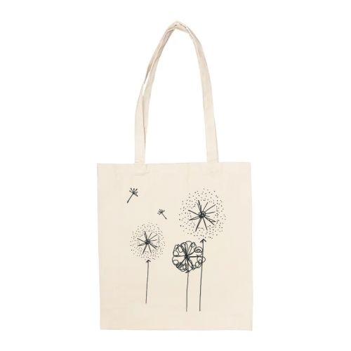 Ecru canvas shopper XL - Image 1
