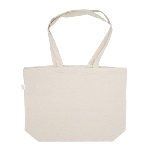 Ecru recycled shopper | 250 g/m² - Image 3