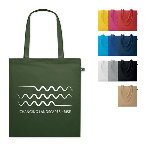 Fairtrade bag coloured - Image 1