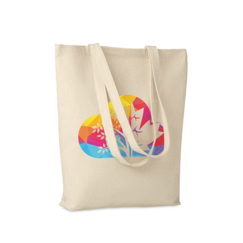 Full colour canvas shopper - Image 1