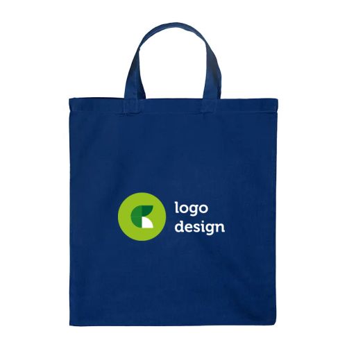 Coloured cotton tote bag - Image 1