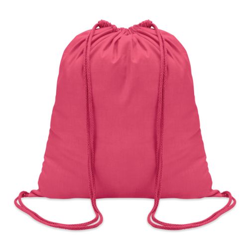 Coloured cotton backpack - Image 7