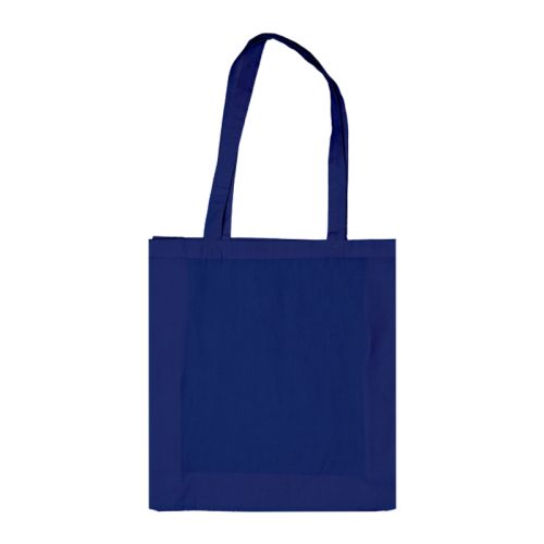 Coloured cotton shopper - Image 2