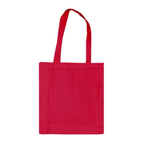 Coloured cotton shopper - Image 3
