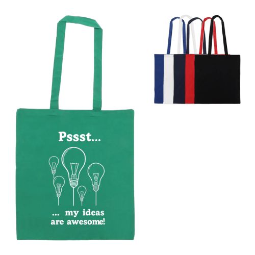 Recycled cotton tote bag - Image 1