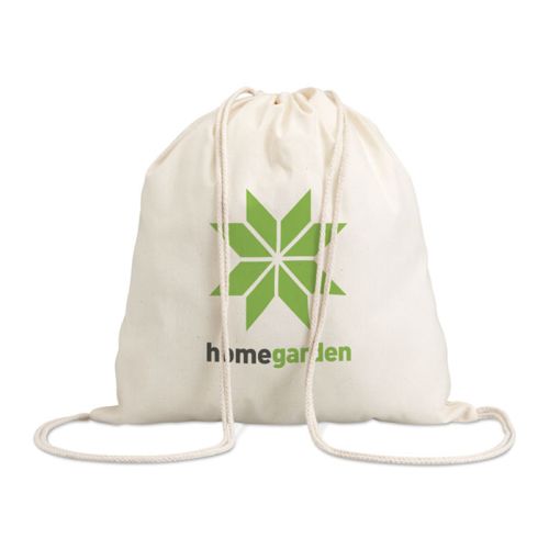 Cotton backpack full colour | 140 gsm - Image 1