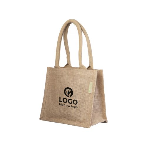 Printed Jute bags - Greengiving.eu