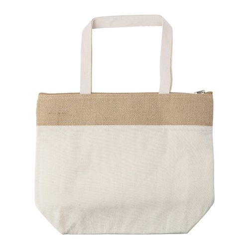Cooler bag cotton and jute - Image 2