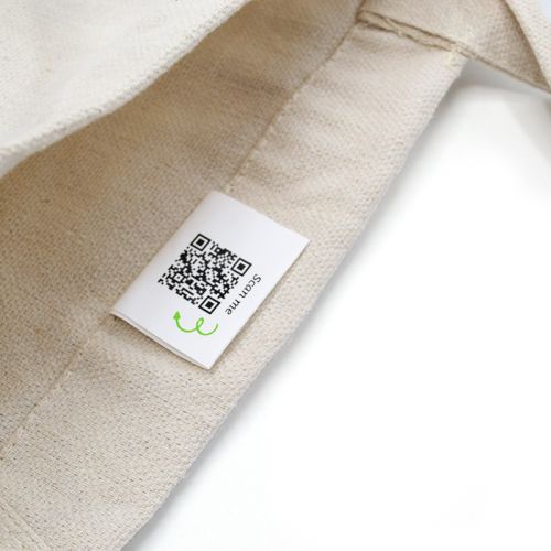 Ecru recycled shopper | 250 gsm - Image 6