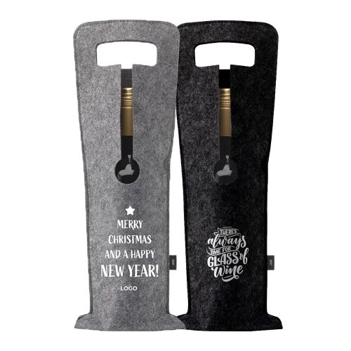 RPET wine bag | Christmas - Image 1