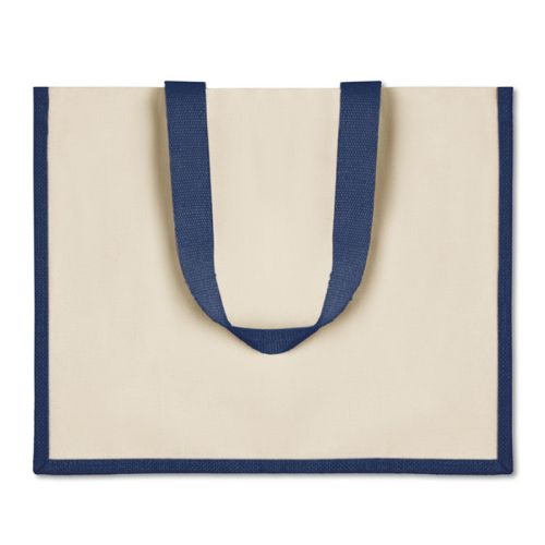 Shopping bag canvas and jute - Image 2