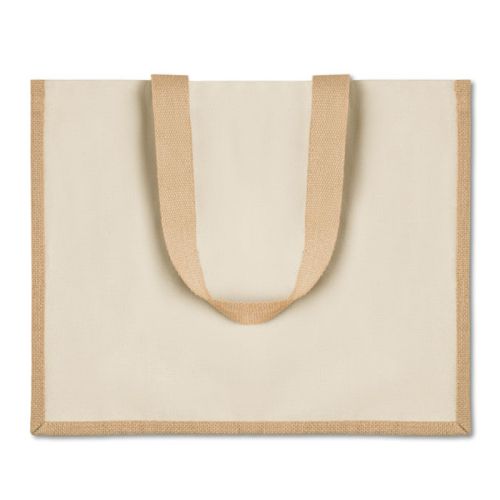 Shopping bag canvas and jute - Image 6