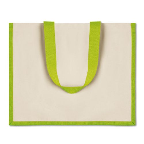 Shopping bag canvas and jute - Image 5