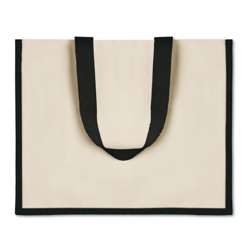 Shopping bag canvas and jute - Image 4