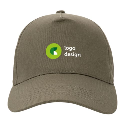 5-panel cap recycled cotton - Image 1
