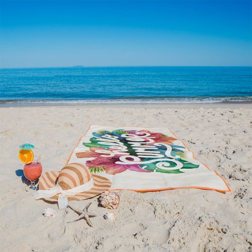 Beach Towel with Storage Pouch - Image 9