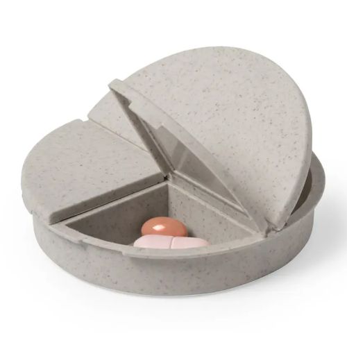 Bamboo pill box round - Image 3
