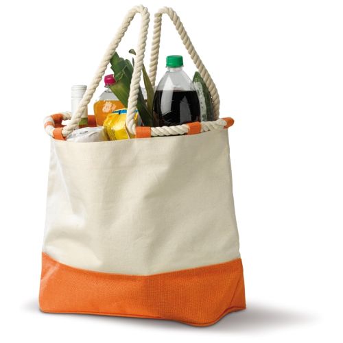 Canvas bag with cord - Image 5