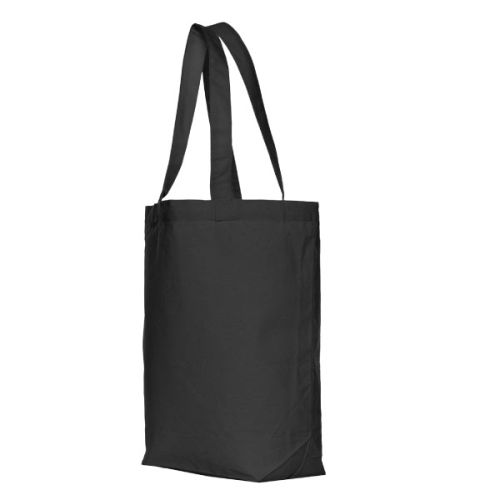 Canvas Shopper Small | Black | 380 gsm - Image 2