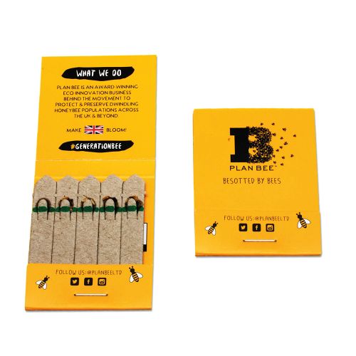 Card with 5 seed sticks - Image 2