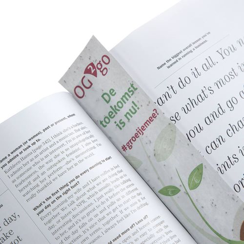 Seed paper bookmark | 120 gsm - Image 2