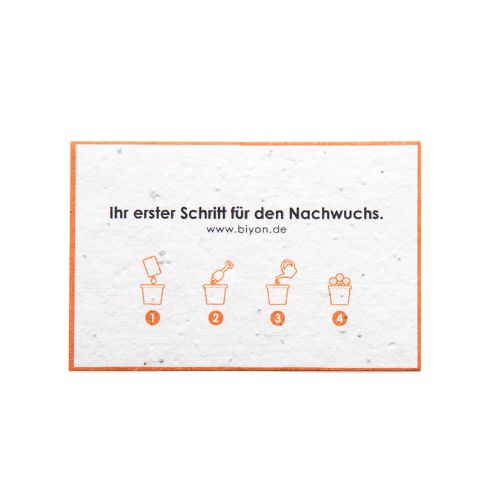 Seed paper business cards - Image 4