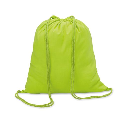 Coloured cotton backpack - Image 5