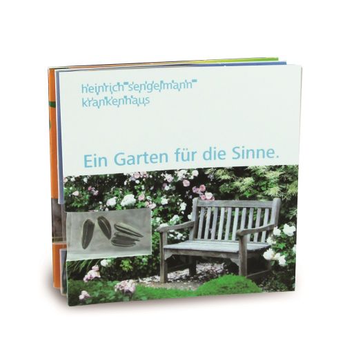 Square card with seeds - Image 2