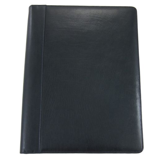 Leather writing folder with zipper - Image 3