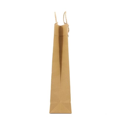Recycled paper bag | Kraft | 20 x 26 x 8 cm - Image 3