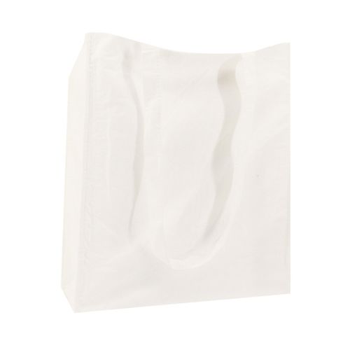 Bamboo shopping bag white - Image 1