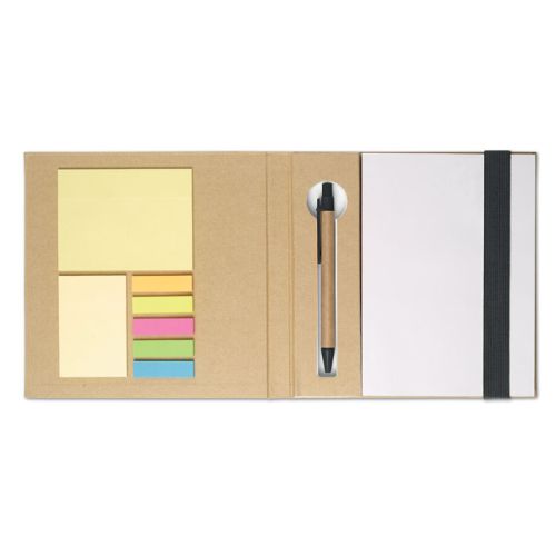 Recycled notebook with sticky notes - Image 4