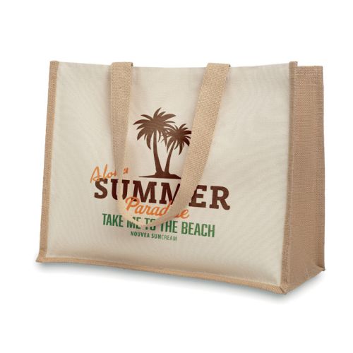 Canvas / jute shopping bag - Image 2