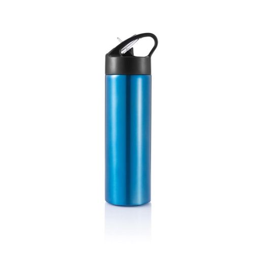 Stainless steel water bottle with sports cap - Image 3