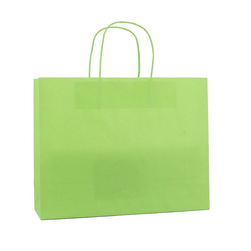 Coloured paper bag L | 120 gsm