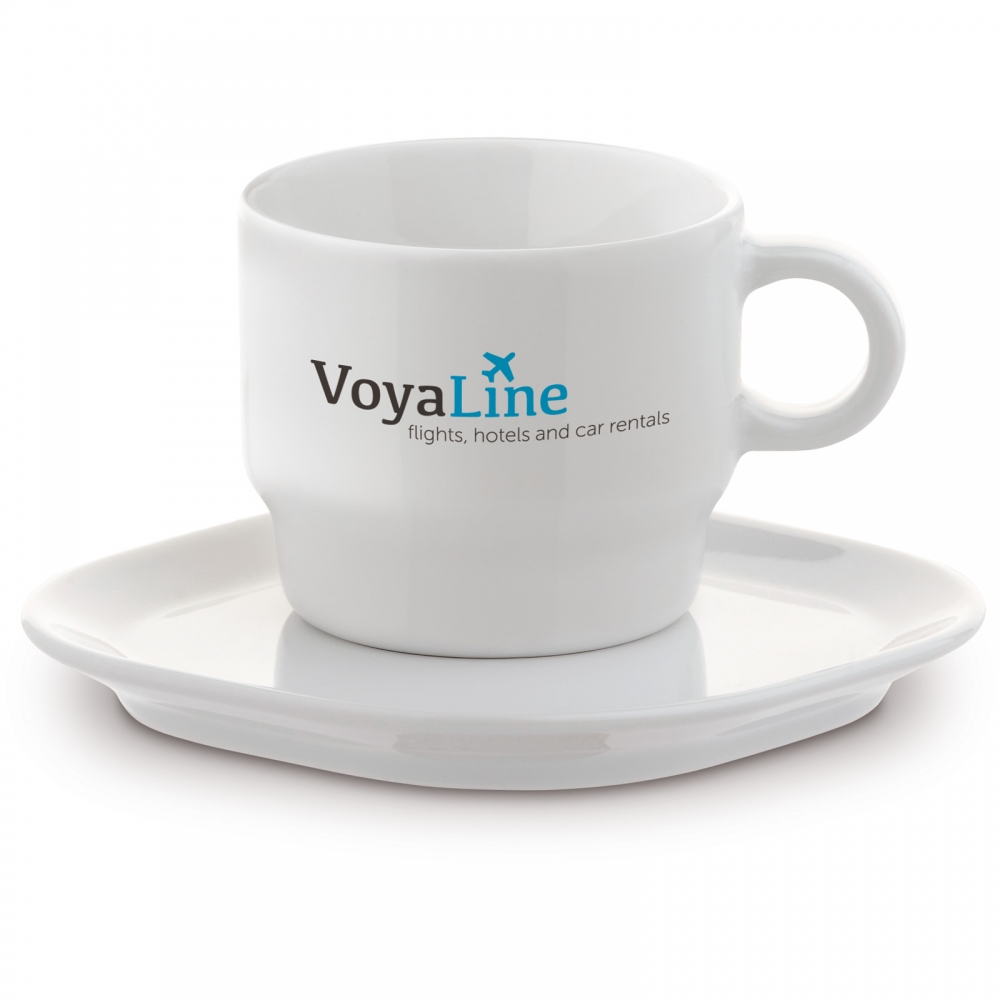 Cup and saucer Sattelite