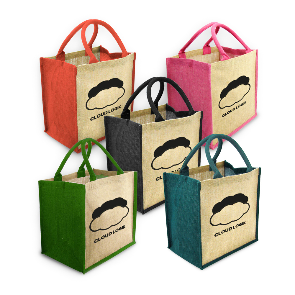 Jute bag coloured | Eco promotional gift