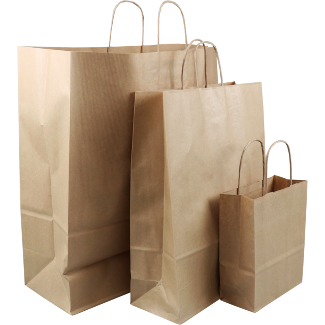 Paper bag | Medium | Cheap | 25 x 11 x 32 cm