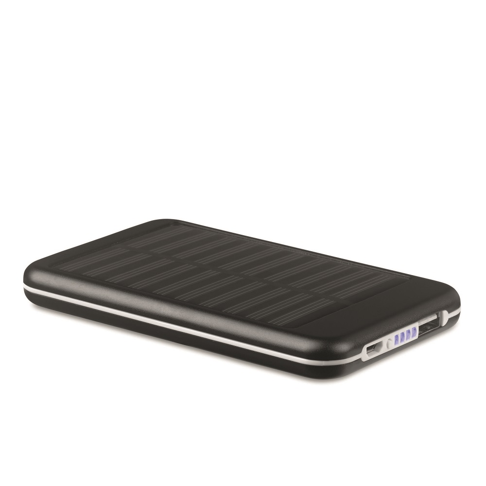 Solar powered power bank Eco gift Greengiving.eu