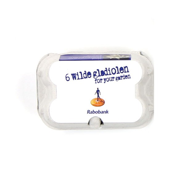 Egg box with 6 flower bulbs - Image 2