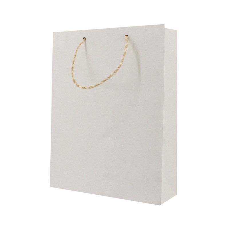 Recycled paper bag | 20 x 26 x 8 cm